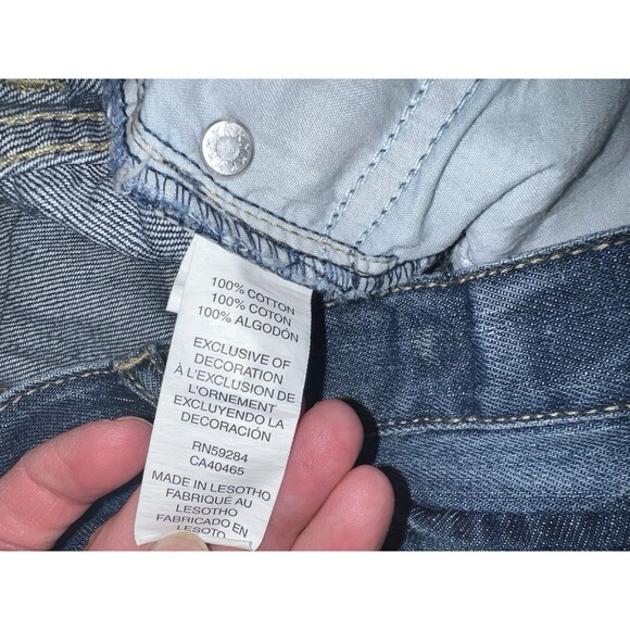 Childrens Place Straight Fit Jeans Boys Size 10 Carbon Wash Adjustable Waist New - Picture 6 of 8